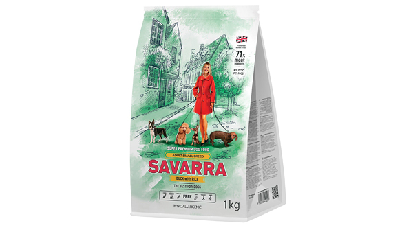 Savarra представила новую фасовку кормов с уткой