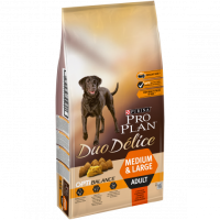 Сухой корм Pro Plan DUO DELICE для взрослых собак с говядиной и рисом_0