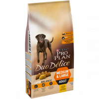Сухой корм Pro Plan DUO DELICE для взрослых собак с курицей и рисом_0