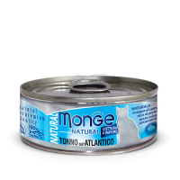 Консервы Монж для кошек атлантический тунец 80гр Monge Cat Natural_1