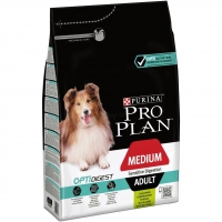 Сухой корм Purina Pro Plan для взрослых собак средних пород с чувствительным пищеварением, ягнёнок_0